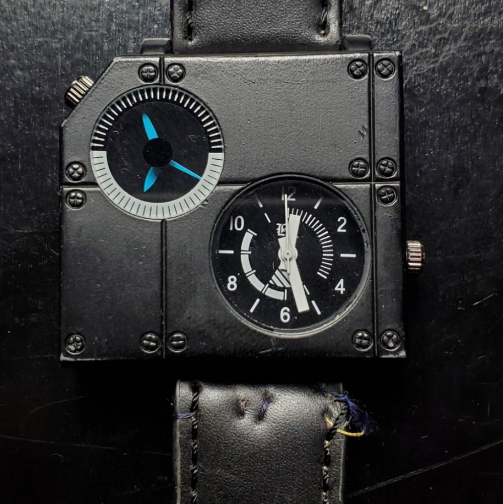 Border Line (B.L.) Dual Time Quartz Watch